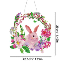 Load image into Gallery viewer, Cute Rabbit Diamond Painting Suncatcher DIY Diamond Painting Kits for Home Decor
