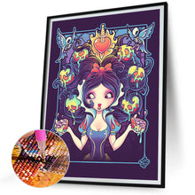Load image into Gallery viewer, Diamond Painting - Full Round - dark princess (30*40CM)
