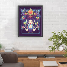 Load image into Gallery viewer, Diamond Painting - Full Round - dark princess (30*40CM)
