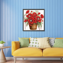 Load image into Gallery viewer, Diamond Painting - Partial Special Shaped - poppy flower (30*30CM)
