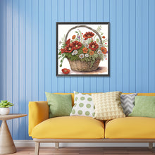 Load image into Gallery viewer, Diamond Painting - Partial Special Shaped - poppy flower (30*30CM)
