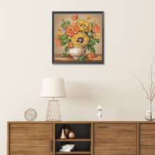 Load image into Gallery viewer, Diamond Painting - Partial Special Shaped - poppy flower (30*30CM)
