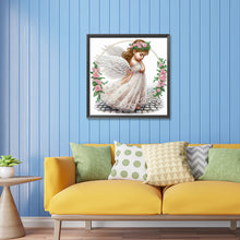 Load image into Gallery viewer, Diamond Painting - Partial Special Shaped - angel child (30*30CM)
