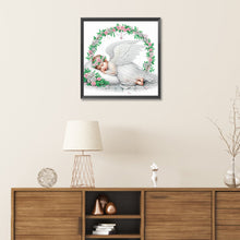 Load image into Gallery viewer, Diamond Painting - Partial Special Shaped - angel child (30*30CM)
