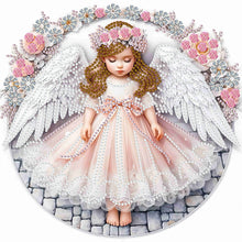 Load image into Gallery viewer, Diamond Painting - Partial Special Shaped - angel child (30*30CM)
