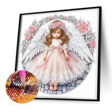 Load image into Gallery viewer, Diamond Painting - Partial Special Shaped - angel child (30*30CM)
