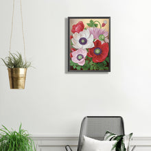 Load image into Gallery viewer, Diamond Painting - Partial Special Shaped - poppy flower (30*40CM)

