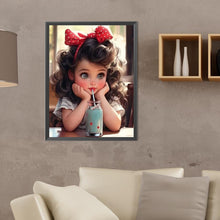 Load image into Gallery viewer, Diamond Painting - Full Round - sweet girl (30*40CM)
