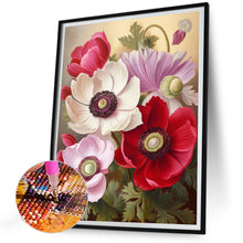 Load image into Gallery viewer, Diamond Painting - Full Round - poppy flower (30*40CM)
