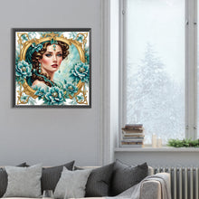 Load image into Gallery viewer, Diamond Painting - Full Round - noble lady (30*30CM)
