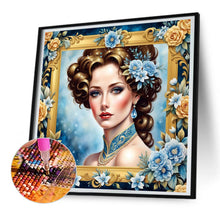 Load image into Gallery viewer, Diamond Painting - Full Round - noble lady (30*30CM)
