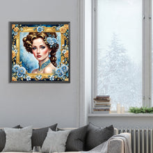 Load image into Gallery viewer, Diamond Painting - Full Round - noble lady (30*30CM)
