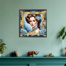 Load image into Gallery viewer, Diamond Painting - Full Round - noble lady (30*30CM)
