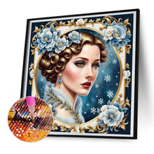 Load image into Gallery viewer, Diamond Painting - Full Round - noble lady (30*30CM)
