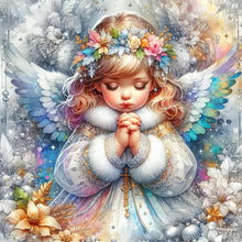 Load image into Gallery viewer, AB Diamond Painting - Full Round - praying angel (30*30CM)

