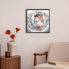 Load image into Gallery viewer, AB Diamond Painting - Full Round - sleeping angel (30*30CM)
