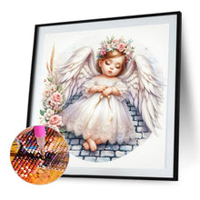 Load image into Gallery viewer, AB Diamond Painting - Full Round - sleeping angel (30*30CM)
