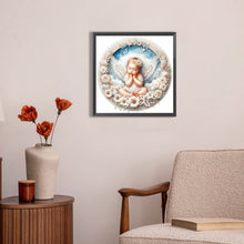Load image into Gallery viewer, AB Diamond Painting - Full Round - dozing angel (30*30CM)
