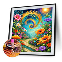 Load image into Gallery viewer, AB Diamond Painting - Full Round - fairy tale world flowers (30*30CM)
