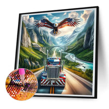 Load image into Gallery viewer, Diamond Painting - Full Round - american eagle (30*30CM)
