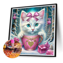 Load image into Gallery viewer, Diamond Painting - Full Round - teacup cat (30*30CM)

