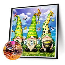 Load image into Gallery viewer, Diamond Painting - Full Round - Garden Gnome (30*30CM)
