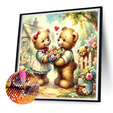 Load image into Gallery viewer, Diamond Painting - Full Round - Rose Care Bear (30*30CM)
