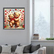 Load image into Gallery viewer, Diamond Painting - Full Round - Rose Care Bear (30*30CM)

