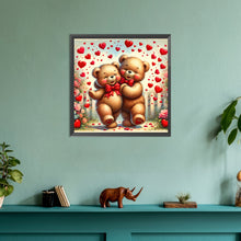 Load image into Gallery viewer, Diamond Painting - Full Round - Rose Care Bear (30*30CM)

