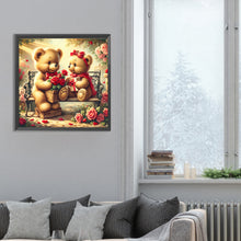 Load image into Gallery viewer, Diamond Painting - Full Round - Rose Care Bear (30*30CM)
