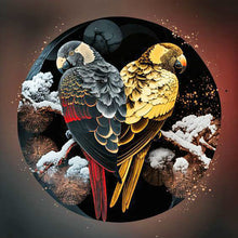 Load image into Gallery viewer, Diamond Painting - Full Round - Personality Bird Yin Yang Chart (30*30CM)
