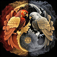 Load image into Gallery viewer, Diamond Painting - Full Round - Personality Bird Yin Yang Chart (30*30CM)

