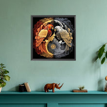 Load image into Gallery viewer, Diamond Painting - Full Round - Personality Bird Yin Yang Chart (30*30CM)
