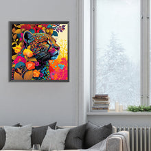 Load image into Gallery viewer, Diamond Painting - Full Round - colorful leopard (30*30CM)
