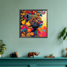 Load image into Gallery viewer, Diamond Painting - Full Round - colorful leopard (30*30CM)
