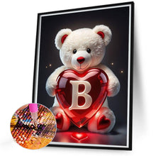 Load image into Gallery viewer, Diamond Painting - Full Round - Heart Letter Bear B (35*45CM)

