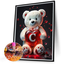 Load image into Gallery viewer, Diamond Painting - Full Round - love alphabet bear (35*45CM)
