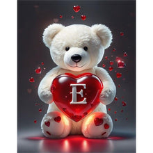 Load image into Gallery viewer, Diamond Painting - Full Round - Heart Letter Bear E (35*45CM)
