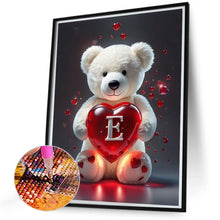 Load image into Gallery viewer, Diamond Painting - Full Round - Heart Letter Bear E (35*45CM)
