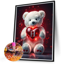 Load image into Gallery viewer, Diamond Painting - Full Round - Heart Letter Bear H (35*45CM)
