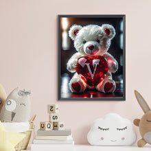 Load image into Gallery viewer, Diamond Painting - Full Round - Heart Letter Bear V (35*45CM)
