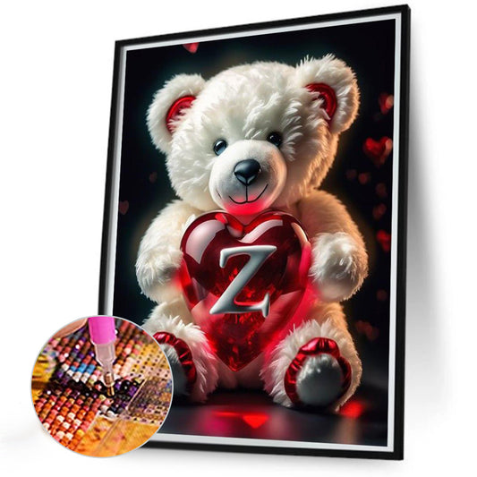 Diamond Painting - Full Round - Love Letter Bear Z (35*45CM)
