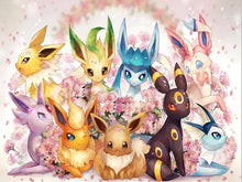 Load image into Gallery viewer, Diamond Painting - Full Round - Pokemon (75*50CM)
