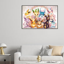 Load image into Gallery viewer, Diamond Painting - Full Round - Pokemon (75*50CM)
