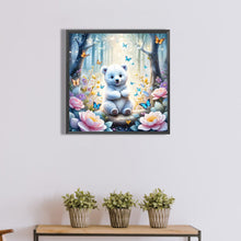 Load image into Gallery viewer, Diamond Painting - Full Round - polar bear (40*40CM)

