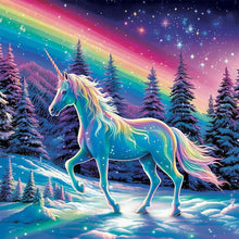 Load image into Gallery viewer, Diamond Painting - Full Round - unicorn (40*40CM)

