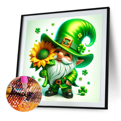 Diamond Painting - Full Round - Goblin St. Patrick's Day (40*40CM)