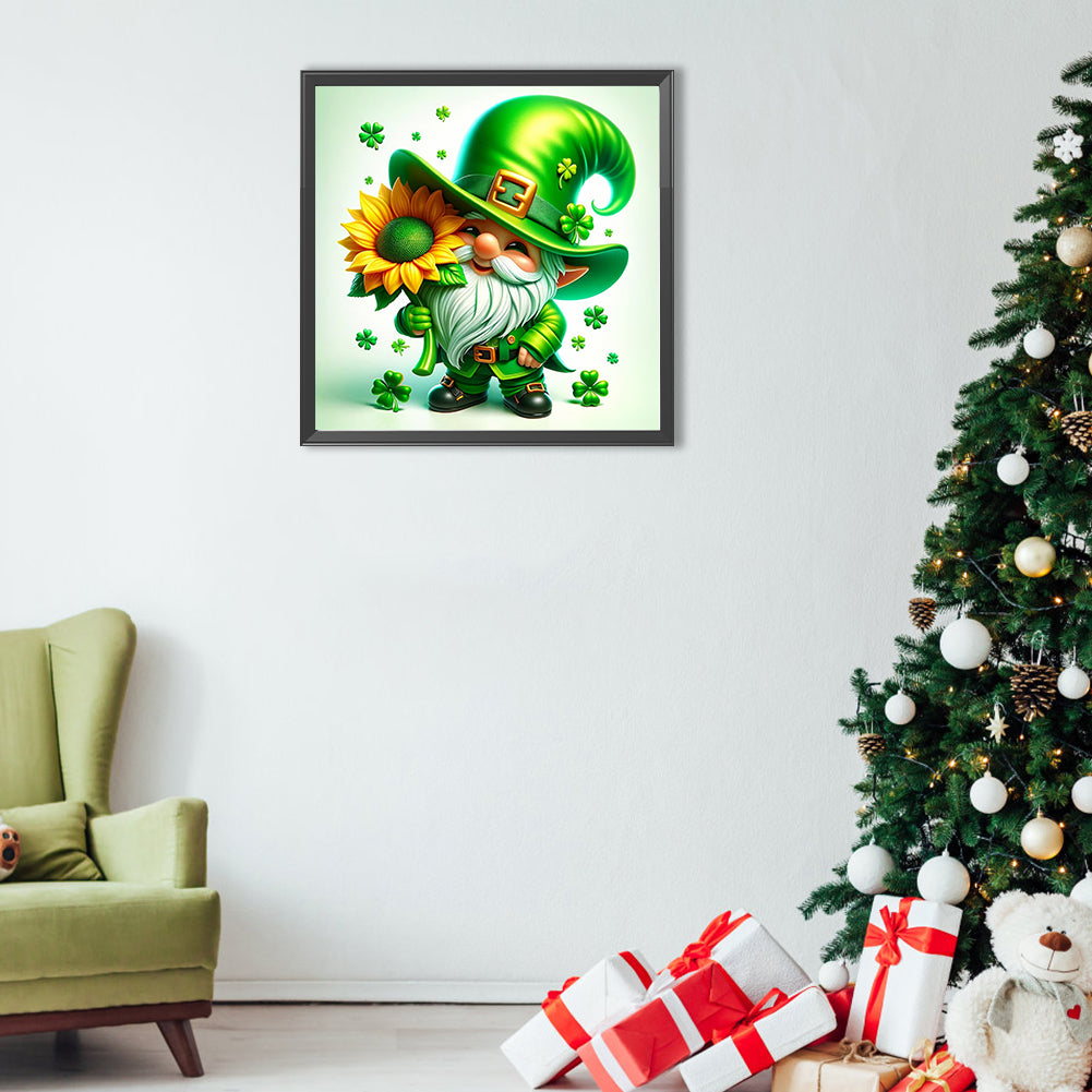Diamond Painting - Full Round - Goblin St. Patrick's Day (40*40CM)