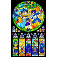 Load image into Gallery viewer, Diamond Painting - Full Round - Dragon Ball Character Glass Painting (30*50CM)
