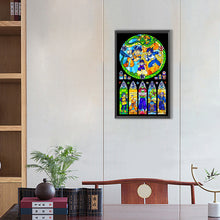 Load image into Gallery viewer, Diamond Painting - Full Round - Dragon Ball Character Glass Painting (30*50CM)
